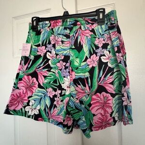Wild Fable Floral Women's Shorts - Black, Pink, Green BNWT